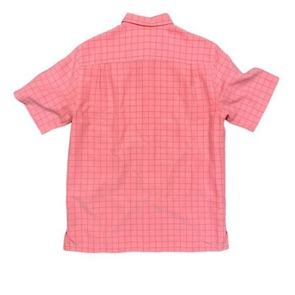 Roundtree & Yorke Mens Size Medium Peach Shirt - Picture 3 of 4